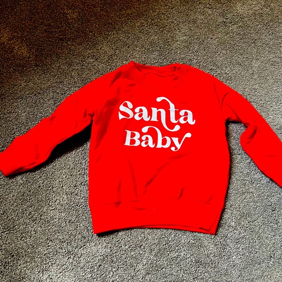Toddler Santa Baby Sweatshirt - Picture 1 of 3